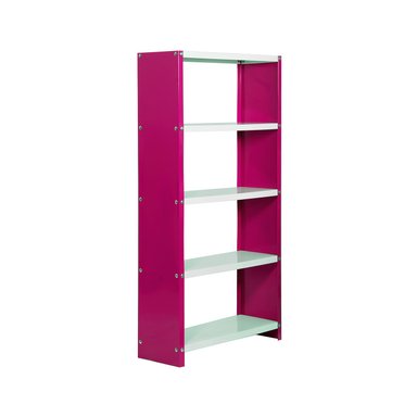ESTANTERÍA HABITAT PLUS 5/300 ROSA/BLANCO - 1