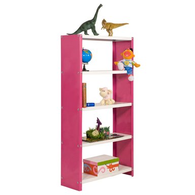 ESTANTERÍA HABITAT PLUS 5/300 ROSA/BLANCO - 3