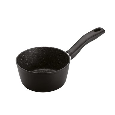 SET CACEROLA 16CM ANTIADHERENTE NEGRO  CON TAPA DAILY - 2