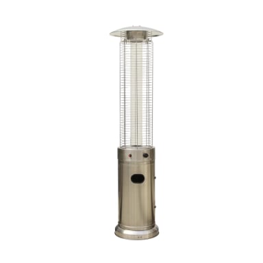 ESTUFA A GAS EXTERIOR TUB WHITE/INOX - 1