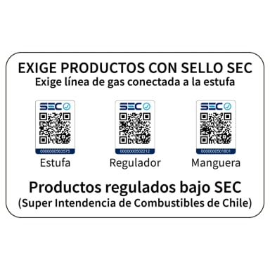 ESTUFA A GAS EXTERIOR TUB WHITE/INOX - 4