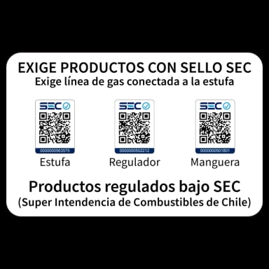 ESTUFA A GAS EXTERIOR TUB WHITE/INOX - 5