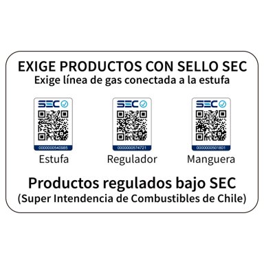 Estufa a Gas Interior 15 Kg 4,2 Kw VARME PRO Red - 2