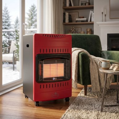 Estufa a Gas Interior 15 Kg 4,2 Kw VARME PRO Red - 9