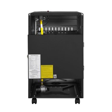 Estufa a Gas Interior 5 Kg 2,8 Kw VARME  Black - 6