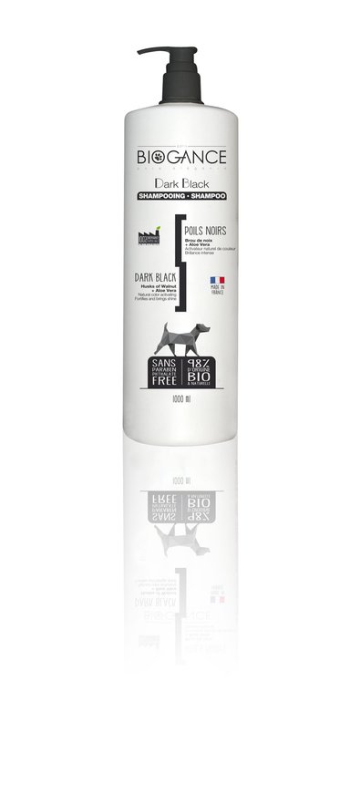 SHAMPOO PERROS GATOS BIOGANCE DARK BLACK 1 L - 1