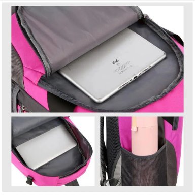 MOCHILA MULTIFUNCIONAL OUTDOOR IMPERMEABLE PARA NOTEBOOK Y VIAJES - 6