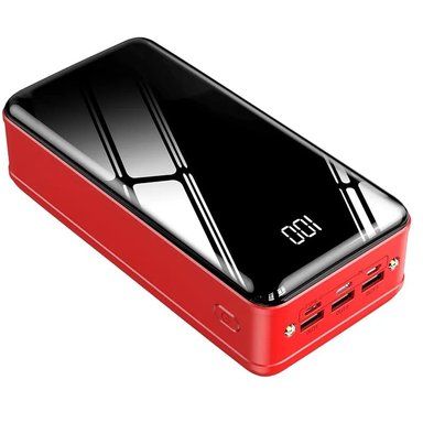 CARGADOR PORTÁTIL POWER BANK 50000 MAH 3USB TIPO C LIGHTNING LINTERNA - 2