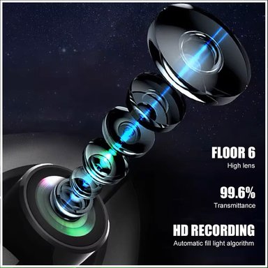 DASH CAM A68 MODELO CÁMARA DUAL 1080P AMPLIO ÁNGULO DE 150° GRABACIÓN CONTINUA - 6