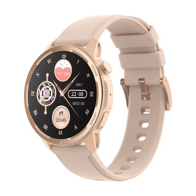 SMARTWATCH ELEGANTE 360X360 MONITOREO SALUD COMPATIBLE IOS ANDROID - 1