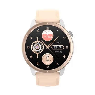 SMARTWATCH ELEGANTE 360X360 MONITOREO SALUD COMPATIBLE IOS ANDROID - 2