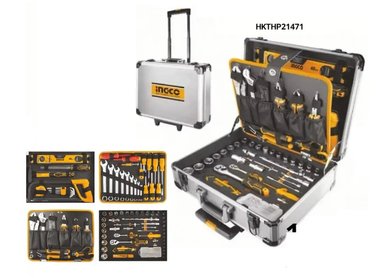 CAJA INGCO MALETA HERRAMIENTAS MANUALES 147 AC INDUSTRIAL - 4
