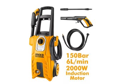 HIDROLAVADORA INGCO ELÉCTRICA 2000 W 150 BAR INDUSTRIAL - 5