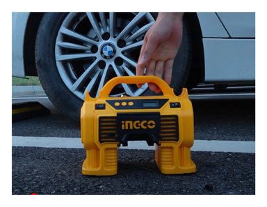 KIT INGCO COMPRESOR INALÁMBRICO 20V 160 PSI + BAT+ CARG+ ACC - 3
