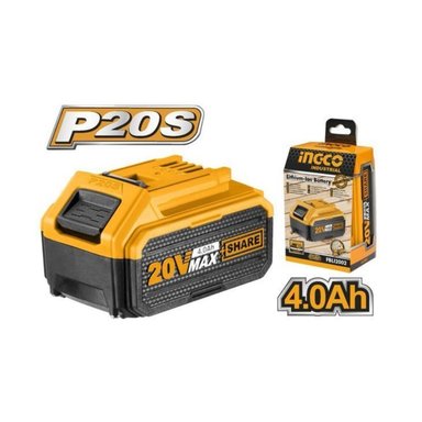 BATERÍA INGCO INDUSTRIAL P20S 20V 4 AH FBLI2002 - 8