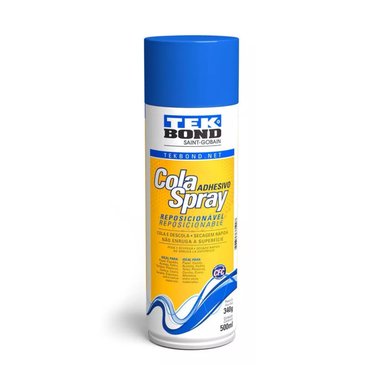 ADHESIVO COLA SPRAY TEKBOND REPOSICIONABLE LATA 340 G 500 ML - 1