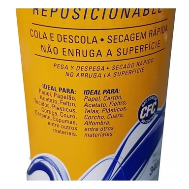 ADHESIVO COLA SPRAY TEKBOND REPOSICIONABLE LATA 340 G 500 ML - 3