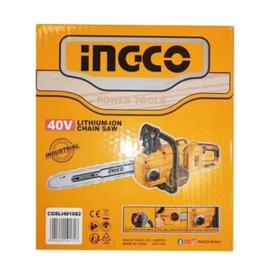MOTOSIERRA INGCO INALAMBRICA BRUSHLESS 16 P 40 V CGSLI401682 - 6