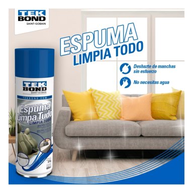 ESPUMA LIMPIEZA LIMPIA TODO 400 ML TEKBOND USO GENERAL - 4