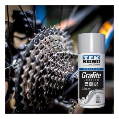 LUBRICANTE DE GRAFITO EN SPRAY 200 ML 100 GR LUBRICANTE SECO - 5