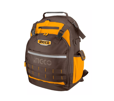 MOCHILA INGCO PORTA HERRAMIENTA INDUSTRIAL 46X38X17 HBP01028 - 2