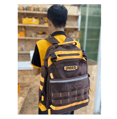 MOCHILA INGCO PORTA HERRAMIENTA INDUSTRIAL 46X38X17 HBP01028 - 6
