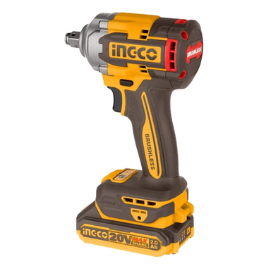 PISTOLA LLAVE DE IMPACTO BL 1/2 20V 400 NM INGCO CIWLI2040 - 3