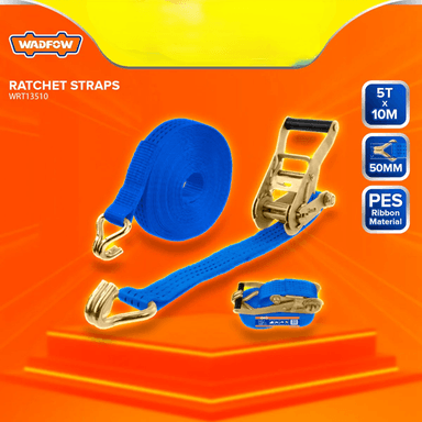 ESLINGA CON TRINQUETE 50MMX10M 5 TONELADAS WADFOW WRT13510 - 3