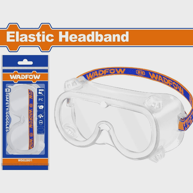 LENTES ANTIPARRA DE SEGURIDAD TRANSPARENTE WADFOW WSG2801 - 1