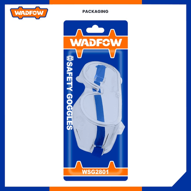 LENTES ANTIPARRA DE SEGURIDAD TRANSPARENTE WADFOW WSG2801 - 6
