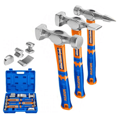 SET JUEGO DE MARTILLOS PARA CARROCERIA 7 PZS WADFOW WHZ1D07 - 4
