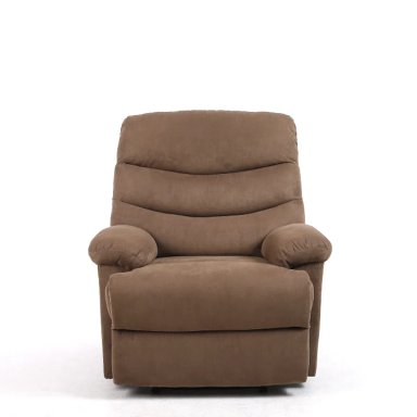 BERGERE RECLINABLE AUSTEN COMPACTO MICROFIBRA CAFE SILLON DE DESCANSO MANUAL - 2