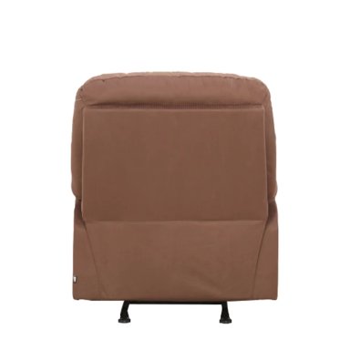 BERGERE RECLINABLE BUZZATI COMPACTO MICROFIBRA TEXTURIZADA COLOR MOCA SILLON DE DESCANSO - 4