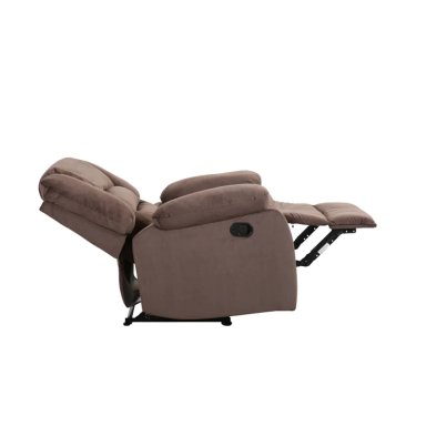 BERGERE RECLINABLE CIORAN SILLON DESCANSO MICROFIBRA ATERCIOPELADA CHOCOLATE - 4
