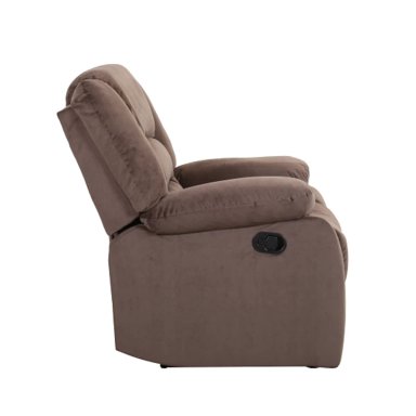BERGERE RECLINABLE CIORAN SILLON DESCANSO MICROFIBRA ATERCIOPELADA CHOCOLATE - 5