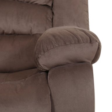 BERGERE RECLINABLE CIORAN SILLON DESCANSO MICROFIBRA ATERCIOPELADA CHOCOLATE - 6