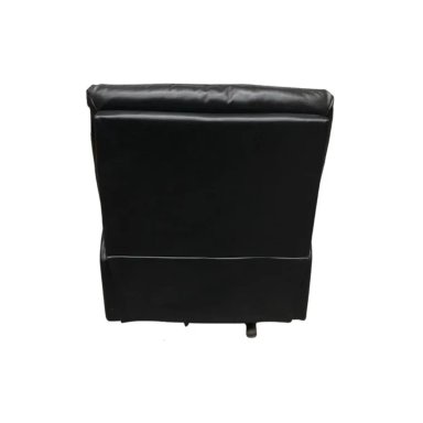 BERGERE RECLINABLE BECKETT CON FUNCION MECEDORA ECOCUERO NEGRO SILLON DE DESCANSO - 6