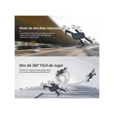 DRONE 4K DRON PROFESIONAL CAMARA WIFI FPV 998 PRO PLEGABLE - 2