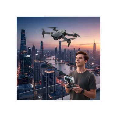 DRONE 4K DRON PROFESIONAL CAMARA WIFI FPV 998 PRO PLEGABLE - 4