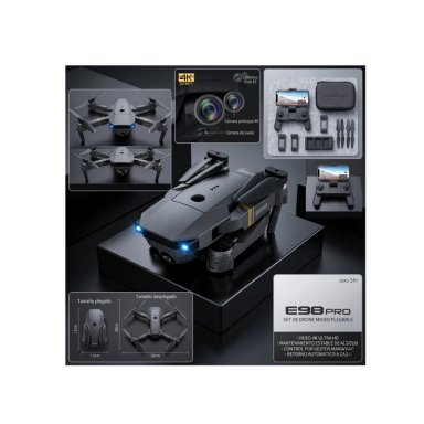 DRONE 4K DRON PROFESIONAL CAMARA WIFI FPV 998 PRO PLEGABLE - 7