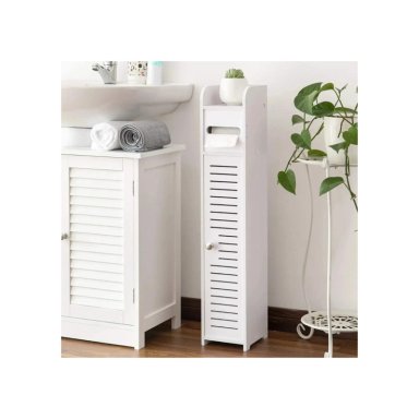 ESTANTE DE BAÑO ORGANIZADOR BLANCO 15X16X80CM - 3