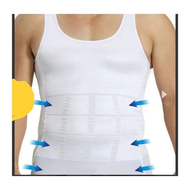 POLERA CAMISETA FAJA REDUCTORA HOMBRE CLICK VENTAS TÉRMICA ADELGAZAR TALLA XXL - 4