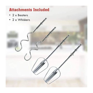 BATIDORA CLICK VENTAS 7 VELOCIDADES HAND MIXER MULTIFUNCIONAL 260W SCARLETT - 4