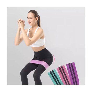 PACK CLICK VENTAS 3 BANDAS ELASTICAS GLUTEOS Y PIERNAS FITNESS - 4