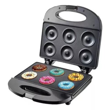 MÁQUINA DONUTS CLICK VENTAS MINI DONAS ANTIADHERENTE RAF 6 UND - 4