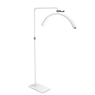 LÁMPARA LED CLICK VENTAS MEDIA LUNA BLANCA ESTÉTICA PARA PESTAÑAS CEJAS CUTIS - 1