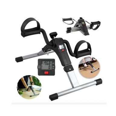 MINI BICICLETA CLICK VENTAS ESTATICA PEDALERA CON PANTALLA LCD SPINNING - 1