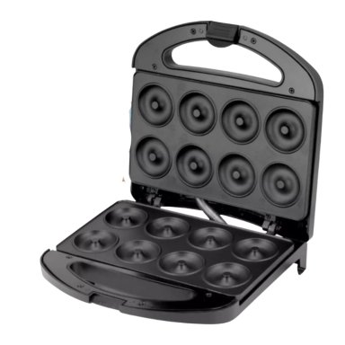 MÁQUINA CLICK VENTAS HORNEAR 8 DONAS Y WAFFLES 2EN1 RAF 850W NEGRO - 2