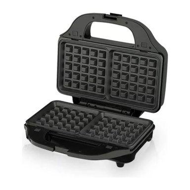 MAQUINA SANDWICHERA PARRILLA WAFLERA MULTIFUNCIONAL 3 EN 1 - 4