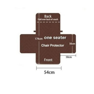 CUBRE SOFÁ SILLON REVERSIBLE 1 CUERPO - 4